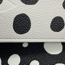 将图像加载到图库查看器中,LOUIS VUITTON LV × YK Neverfull Noir/BlancM46390 Monogram Empreinte Leather Infinity Dot Size MM