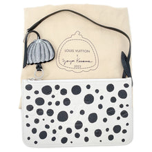 将图像加载到图库查看器中,LOUIS VUITTON LV × YK Neverfull Noir/BlancM46390 Monogram Empreinte Leather Infinity Dot Size MM
