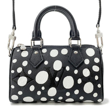 Load image into Gallery viewer, LOUIS VUITTON LV × YK Nano Speedy Black/WhiteM81910 Monogram Empreinte Leather Infinity Dot Size Nano