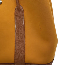 Load image into Gallery viewer, HERMES Garden Party Saffron/Gold Toile Officier Negonda Leather Size PM