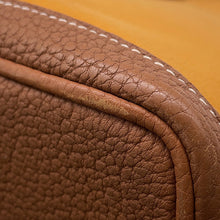 Load image into Gallery viewer, HERMES Garden Party Saffron/Gold Toile Officier Negonda Leather Size PM
