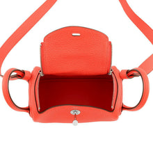 将图像加载到图库查看器中,HERMES Lindy Rose texas Taurillon Clemence Size Mini