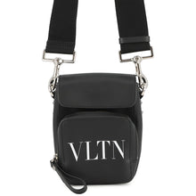 Load image into Gallery viewer, Valentino Garavani VLTNLogo Shoulder Bag Black Leather