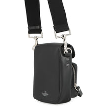 Load image into Gallery viewer, Valentino Garavani VLTNLogo Shoulder Bag Black Leather