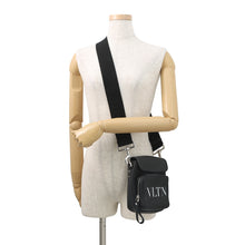 Load image into Gallery viewer, Valentino Garavani VLTNLogo Shoulder Bag Black Leather