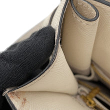 Load image into Gallery viewer, Valextra Valextra B Cube Shoulder Bag Ivory Leather