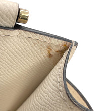 Load image into Gallery viewer, Valextra Valextra B Cube Shoulder Bag Ivory Leather