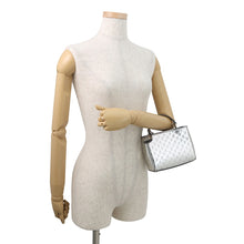 Load image into Gallery viewer, JIMMY CHOO Varenne 2-way tote Silver Patent Leather Size Mini