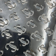 Load image into Gallery viewer, JIMMY CHOO Varenne 2-way tote Silver Patent Leather Size Mini