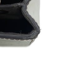 Load image into Gallery viewer, JIMMY CHOO Varenne 2-way tote Silver Patent Leather Size Mini