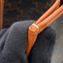 将图像加载到图库查看器中,CELINE Cabas Horizontal Tote Bag Tan197912 PVC Leather