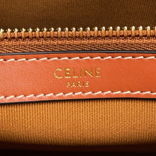 将图像加载到图库查看器中,CELINE Cabas Horizontal Tote Bag Tan197912 PVC Leather