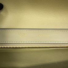 将图像加载到图库查看器中,CELINE Trapeze 2way Bag Navy/Beige174683 Leather Size Small