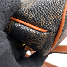 将图像加载到图库查看器中,CELINE Triomphe Falco Backpack Tan197662 PVC Leather Size Mini