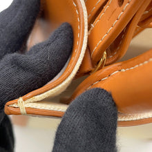 Load image into Gallery viewer, CELINE Vertical Cabas 2-way Tote Natural/Tan193302 Canvas Leather Size Mini