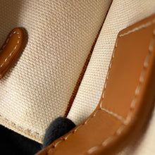 Load image into Gallery viewer, CELINE Vertical Cabas 2-way Tote Natural/Tan193302 Canvas Leather Size Mini