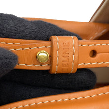 Load image into Gallery viewer, CELINE Vertical Cabas 2-way Tote Natural/Tan193302 Canvas Leather Size Mini