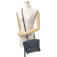 将图像加载到图库查看器中,CELINE Belt bag Black189003 Leather Size Nano