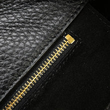 将图像加载到图库查看器中,SAINT LAURENT PARIS LE 5 A 7 BEA Le Cincassette Tote Bag Black763435 Soft Deer Leather