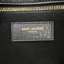 将图像加载到图库查看器中,SAINT LAURENT PARIS LE 5 A 7 BEA Le Cincassette Tote Bag Black763435 Soft Deer Leather