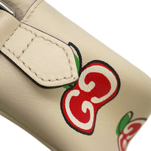 将图像加载到图库查看器中,GUCCI GG Marmont Apple Shoulder Bag White/Red/Beige447632 Leather Size Small