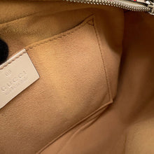将图像加载到图库查看器中,GUCCI GG Marmont Apple Shoulder Bag White/Red/Beige447632 Leather Size Small