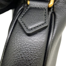 Load image into Gallery viewer, GUCCI Diana Handbag Black/Beige746124 Leather Size Medium