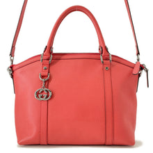 Load image into Gallery viewer, GUCCI 2way Tote Bag Red/Brown341503 Leather