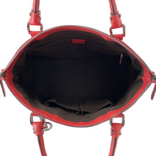 Load image into Gallery viewer, GUCCI 2way Tote Bag Red/Brown341503 Leather