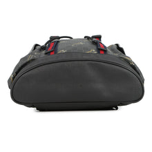 将图像加载到图库查看器中,GUCCI GG Supreme Backpack Black495563 GG Supreme Leather