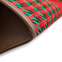 Load image into Gallery viewer, GUCCI Interlocking G Tote Bag Red/Brown/Multicolor644994 Tweed Leather