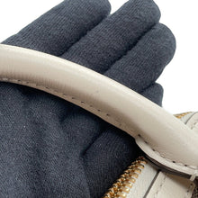 Load image into Gallery viewer, GUCCI Horsebit 2way Handbag Beige/Ivory640716 GG Supreme Leather Size Mini