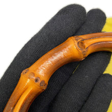 将图像加载到图库查看器中,GUCCI Bamboo Shopper Tote Bag Yellow/Beige323658 Leather Size Large