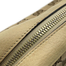 Load image into Gallery viewer, GUCCI GG Canvas Shoulder Bag Ivory449413 GG Canvas Leather