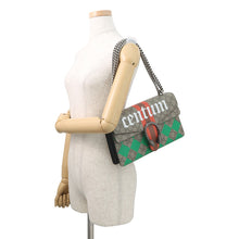 Load image into Gallery viewer, GUCCI Dionysus ChainShoulder Bag Beige/Red/Green400249 Leather GG Supreme Size Small