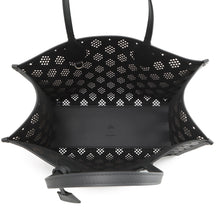 将图像加载到图库查看器中,GUCCI Cutout Motif Tote Bag Black772229 Leather Size Medium