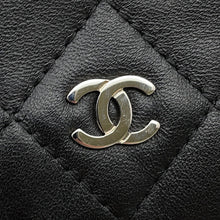 Load image into Gallery viewer, CHANEL Matelasse Clutch Bag BlackA69391 Lambskin