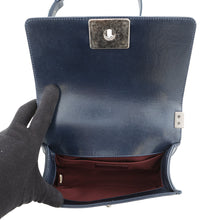 Load image into Gallery viewer, CHANEL Boy Chanel ChainShoulder Bag NavyA67085 Lambskin Size 20