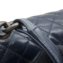 Load image into Gallery viewer, CHANEL Boy Chanel ChainShoulder Bag NavyA67085 Lambskin Size 20