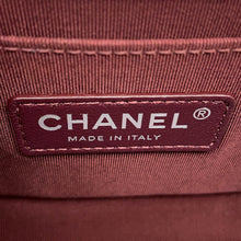 Load image into Gallery viewer, CHANEL Boy Chanel ChainShoulder Bag NavyA67085 Lambskin Size 20