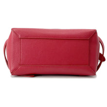 将图像加载到图库查看器中,CELINE Belt bag Red189153 Leather Size micro