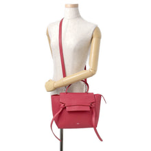 将图像加载到图库查看器中,CELINE Belt bag Red189153 Leather Size micro