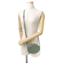 Load image into Gallery viewer, CELINE Oval Purse Shoulder Bag Khaki10I703DPQ Leather
