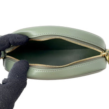 将图像加载到图库查看器中,CELINE Oval Purse Shoulder Bag Khaki10I703DPQ Leather