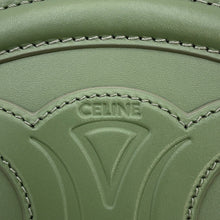 将图像加载到图库查看器中,CELINE Oval Purse Shoulder Bag Khaki10I703DPQ Leather