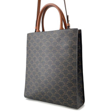 Load image into Gallery viewer, CELINE Vertical hippopotamus Tan191542 PVC Leather Size Small