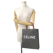 Load image into Gallery viewer, CELINE Vertical hippopotamus Tan191542 PVC Leather Size Small