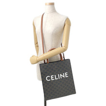 Load image into Gallery viewer, CELINE Vertical hippopotamus Tan191542 PVC Leather Size Small