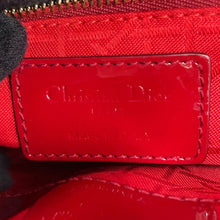 将图像加载到图库查看器中,Dior Lady Dior RedM0505OVRB Patent Leather Size Mini