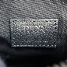 将图像加载到图库查看器中,Dior Oblique Saddlebag Navy1ADPO248YKY_H27E Canvas Leather Size Mini